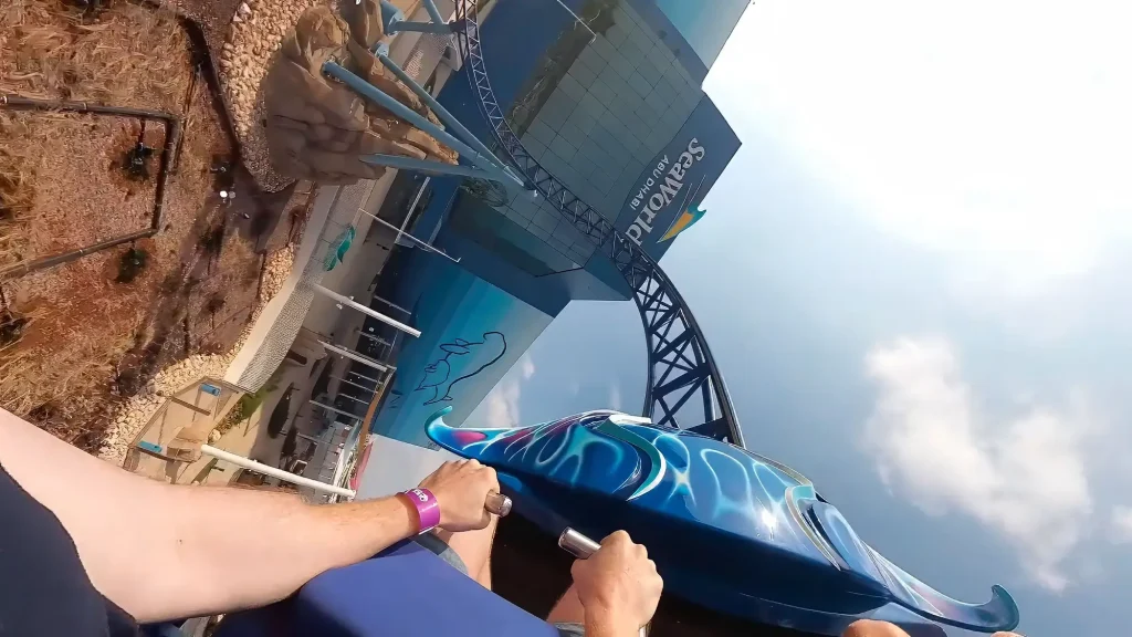 SeaWorld Абу Даби подвесная горка