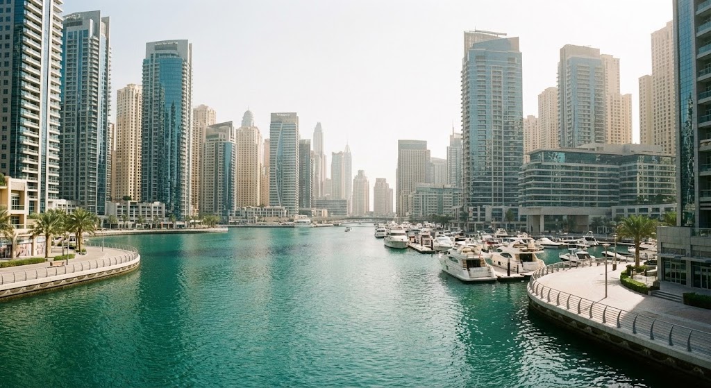 Мост Марина Дубай