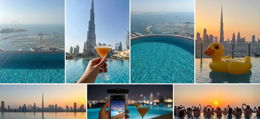 Инфините басейны в Дубае