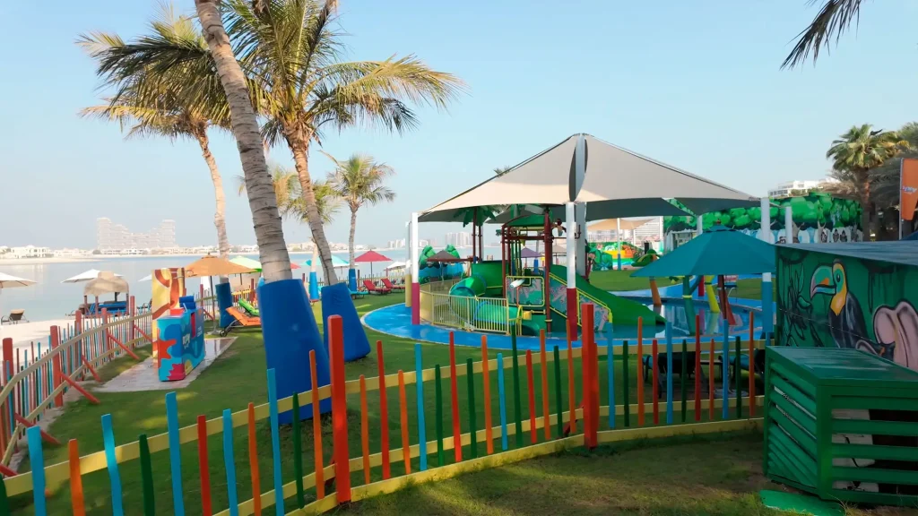 Детская площадка отеля