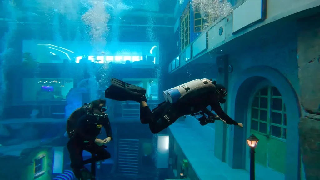 Водеосъемка Deep dive Dubai
