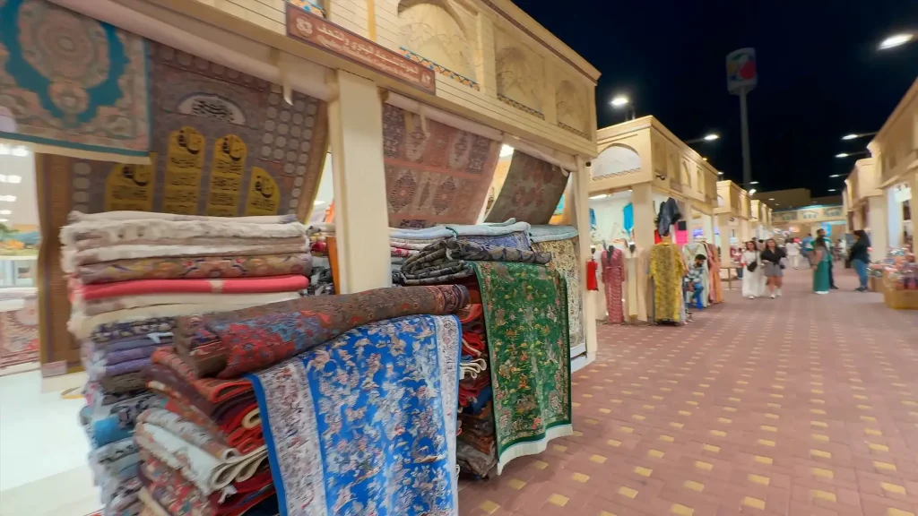 Ковры на ярмарке