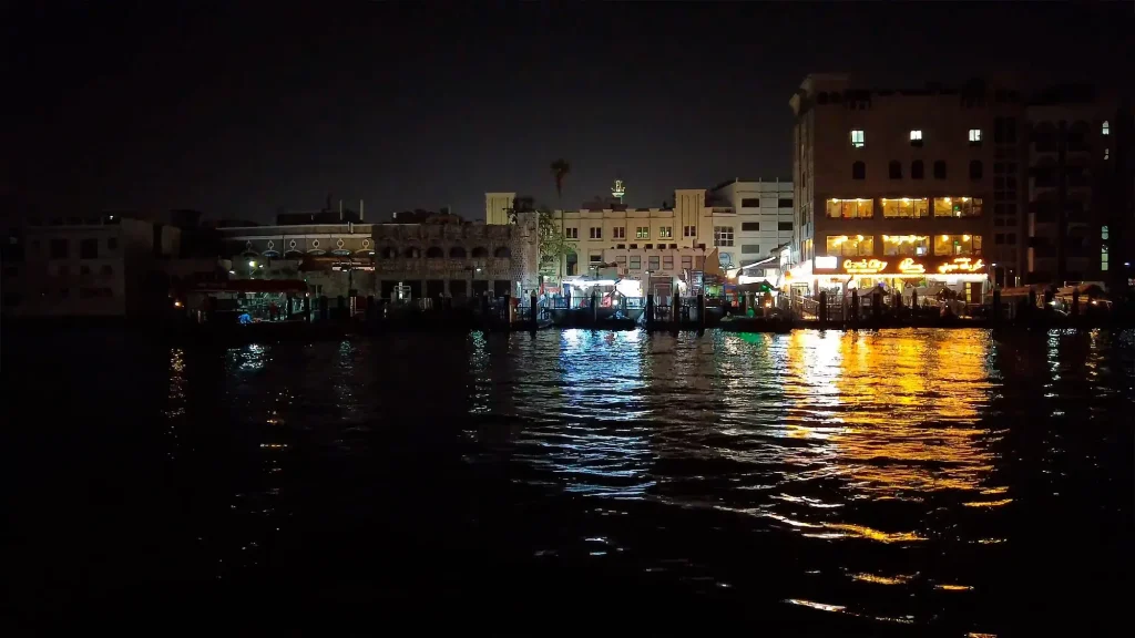 Вид на старый Дубай