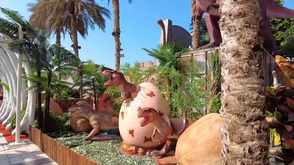 Парк динозавров в Дубаи