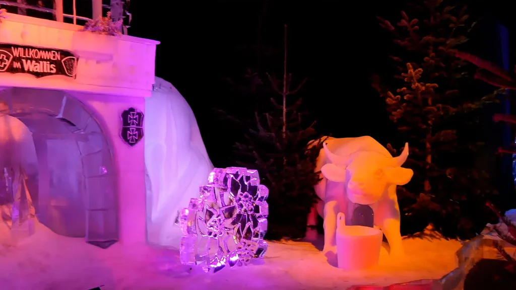 Парк ледовых скульптур