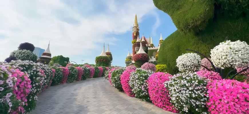 Цветочные парки Дубая