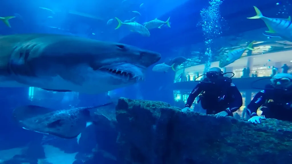 Аквариум Дубай Молл