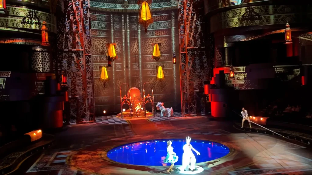 История любви в шоу Ла перла