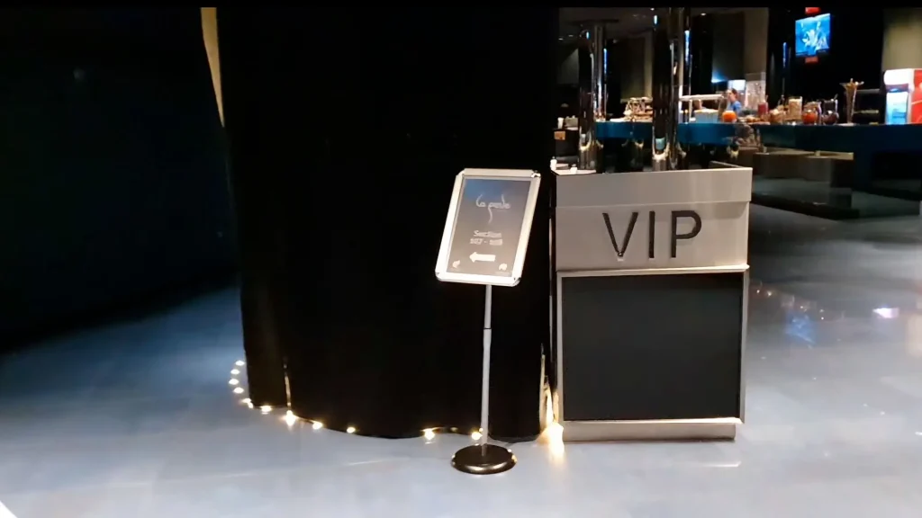 Вип-зона театра Ла Перле