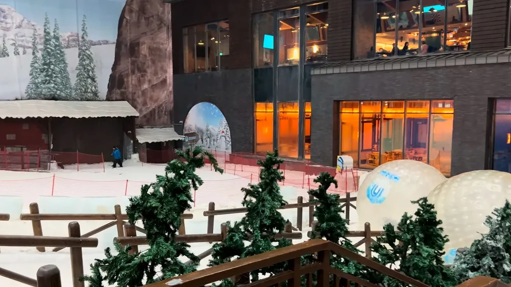 Ski парк в Дубаях
