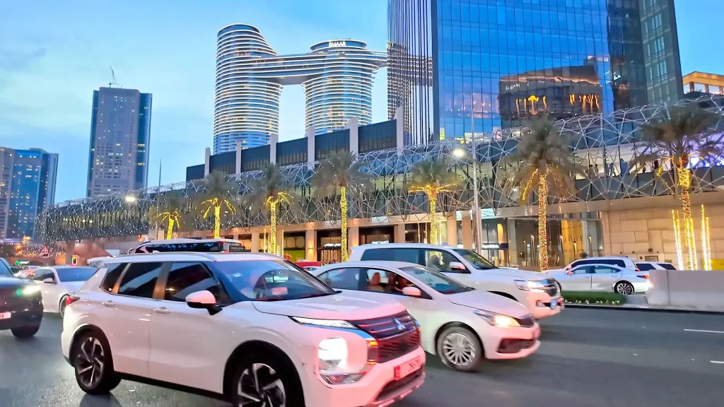 Пробки Дубайтауна