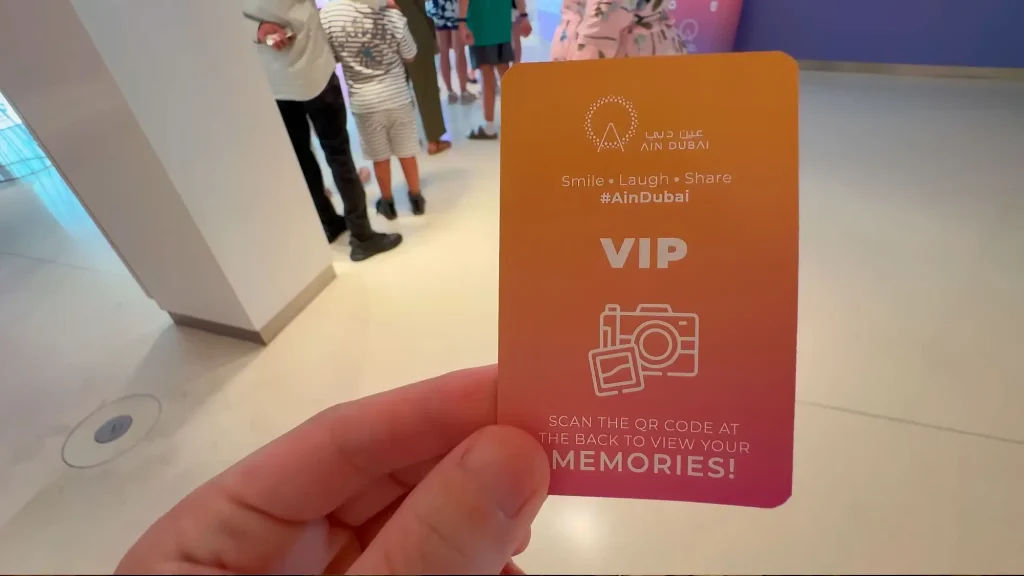 Билет на колесо Глаз Дубаи