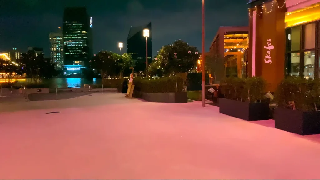 Вечерний Дубай