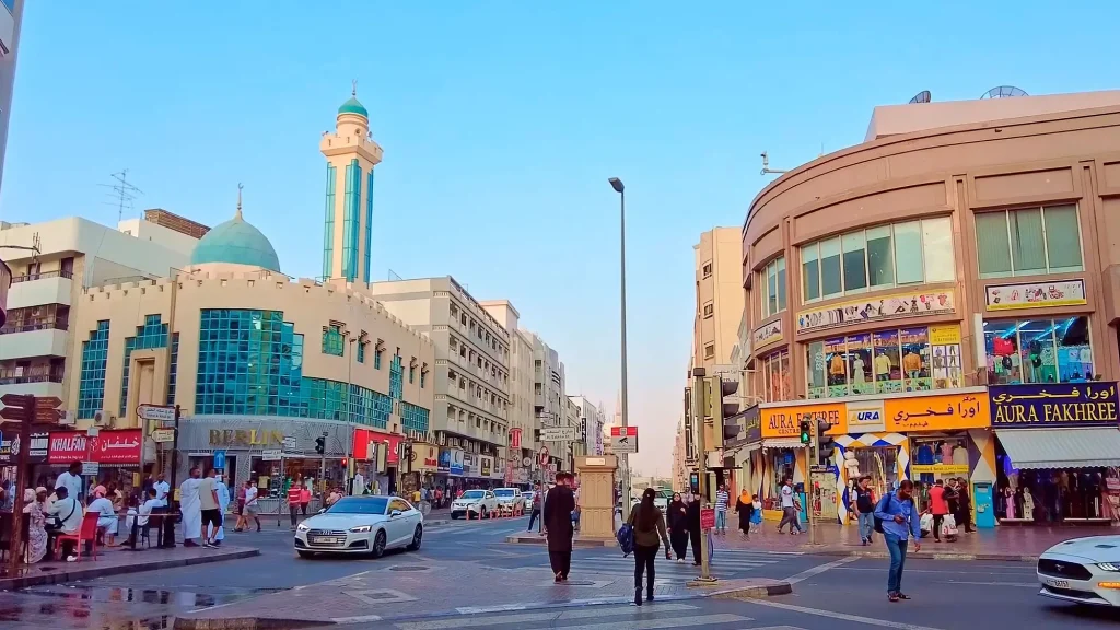 Улица города Дубаи
