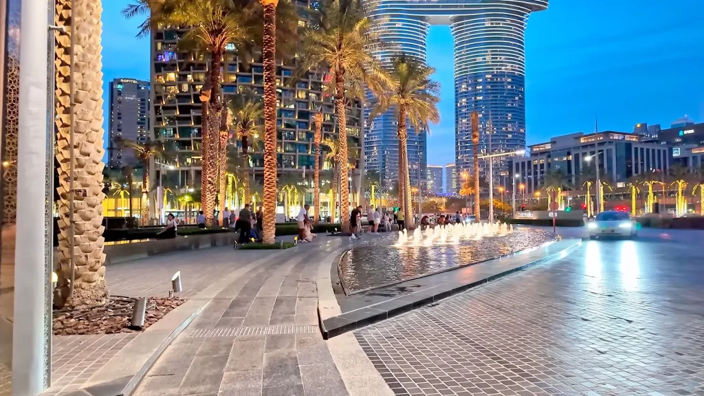 Фонтаны Даунтауна