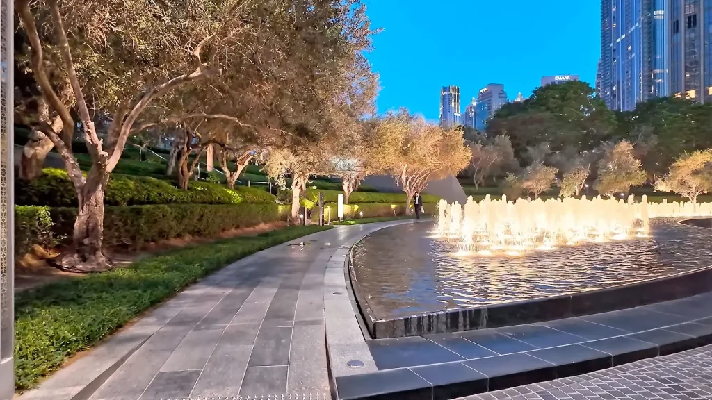 Дубай аллея Даунтаун