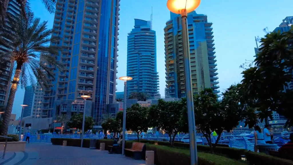 Прогулка по Marina Walk