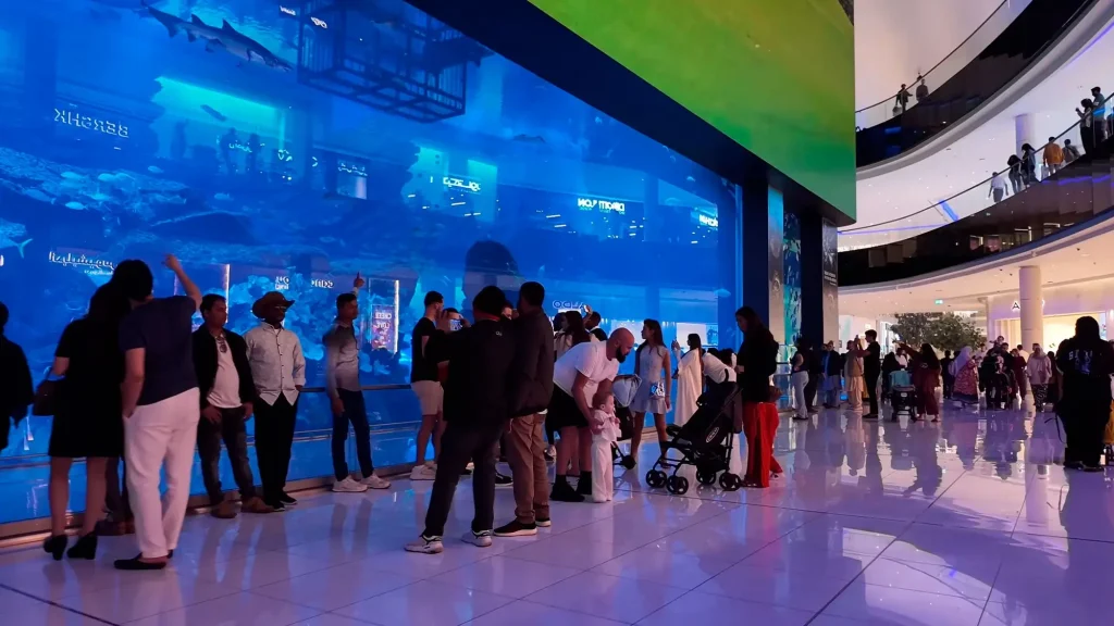 Аквариум Dubai Mall