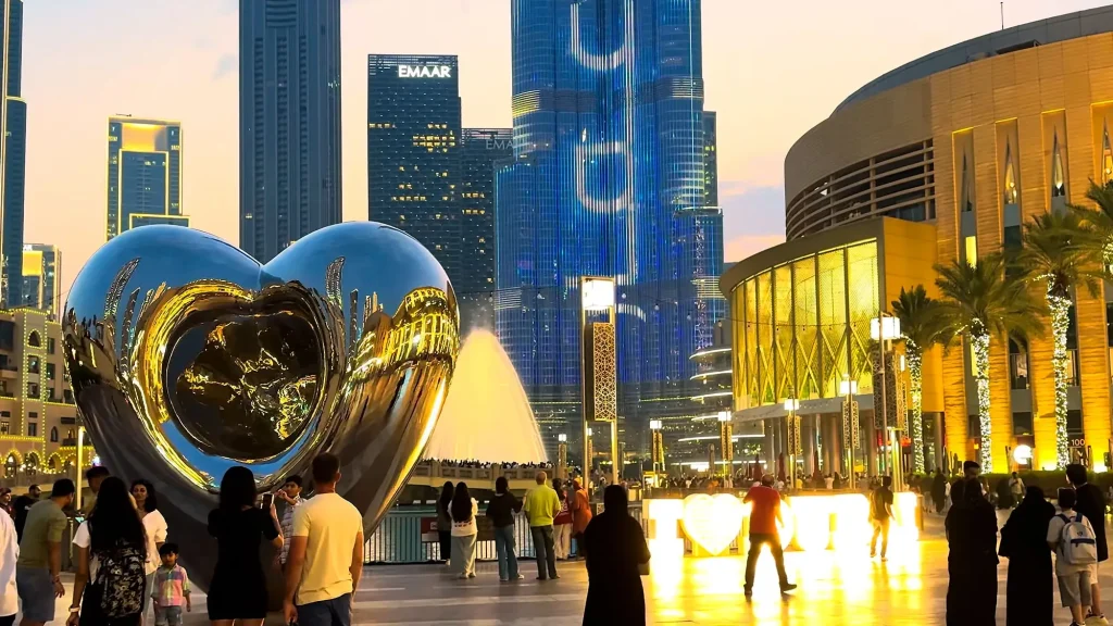 Дворик Dubai Mall