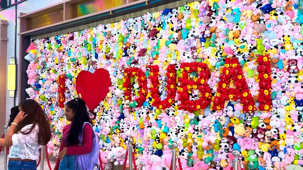 Фотозона в Dubai Mall