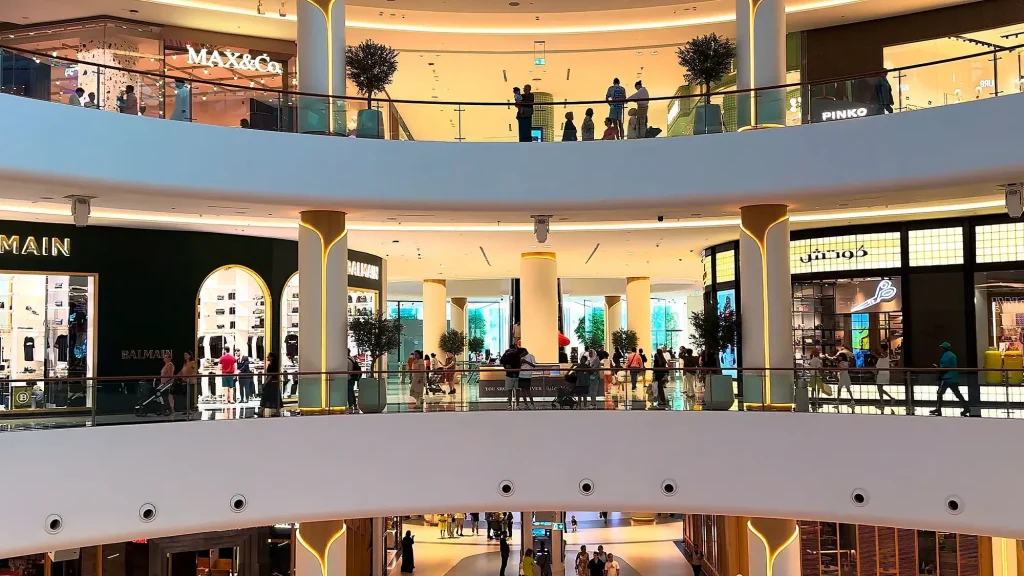 Dubai Mall интерьер